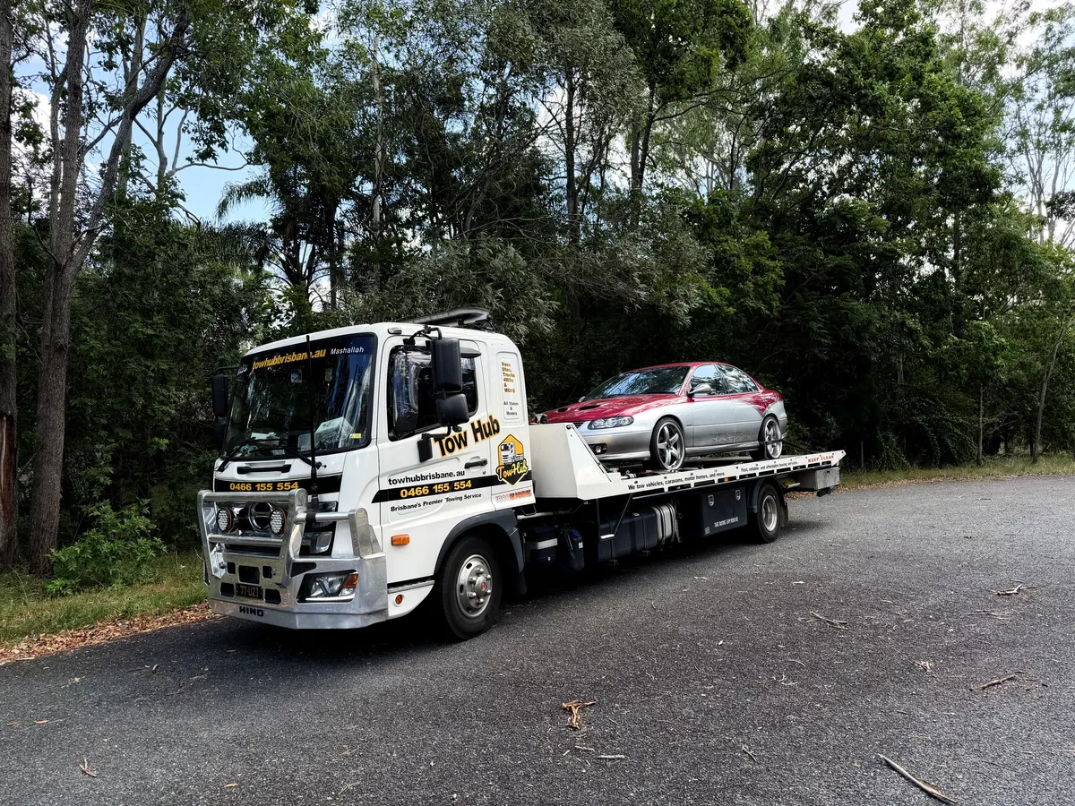 Vehicle secured for cash for cars pickup Brisbane