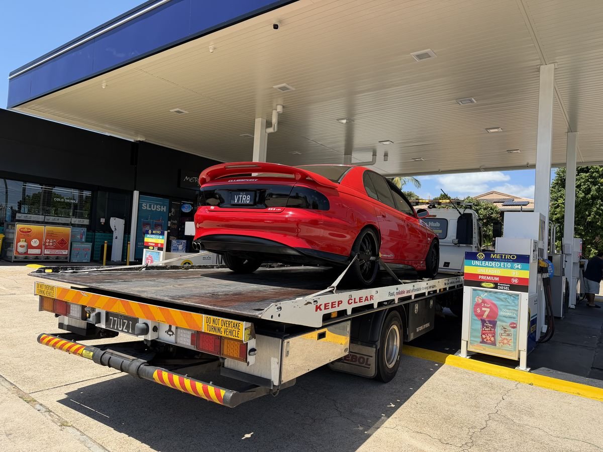 Car loaded for free car removal Brisbane